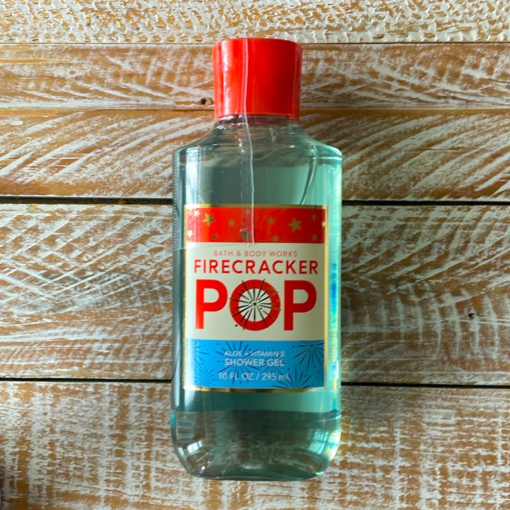BBW🎆🎇Firecracker Pop Shower Gel🎇🎆NWT